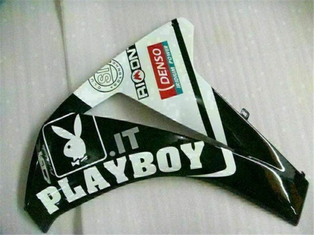 White Black Playboy 2008-2011 Honda CBR1000RR Motorcycle Fairing White Black Playboy 2008-2011 Honda CBR1000RR Motorcycle Fairing
