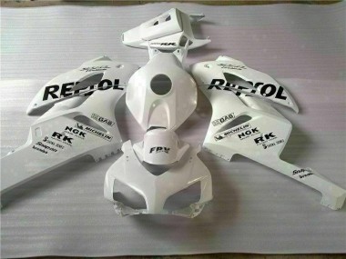 White Black Repsol 2004-2005 Honda CBR1000RR Motorcycle Fairings