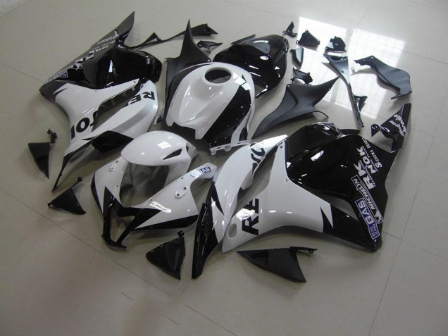White Black Repsol 2009-2012 Honda CBR600RR Motorcycle Fairings White Black Repsol 2009-2012 Honda CBR600RR Motorcycle Fairings