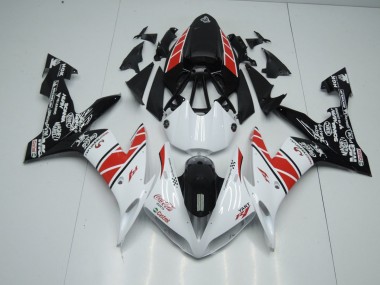 White Black Stickers 2004-2006 Yamaha YZF R1 Motorcycle Fairings