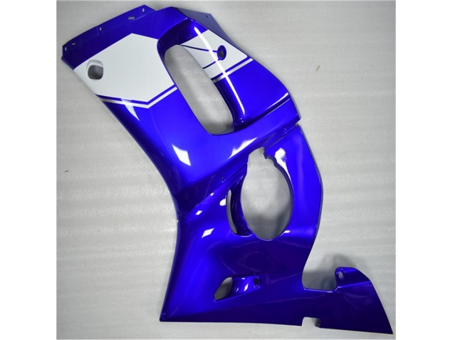 White Blue 1998-2002 Yamaha YZF R6 Motorcycle Fairings White Blue 1998-2002 Yamaha YZF R6 Motorcycle Fairings