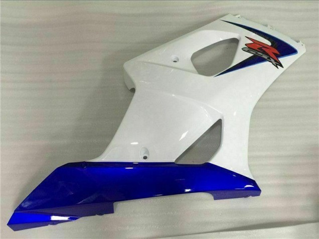 White Blue 2003-2004 Suzuki GSXR 1000 Motorcycle Fairings White Blue 2003-2004 Suzuki GSXR 1000 Motorcycle Fairings