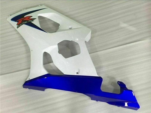 White Blue 2003-2004 Suzuki GSXR 1000 Motorcycle Fairings White Blue 2003-2004 Suzuki GSXR 1000 Motorcycle Fairings