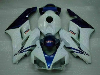 White Blue 2004-2005 Honda CBR1000RR Motorcycle Fairing