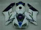 White Blue 2004-2005 Honda CBR1000RR Motorcycle Fairing White Blue 2004-2005 Honda CBR1000RR Motorcycle Fairing