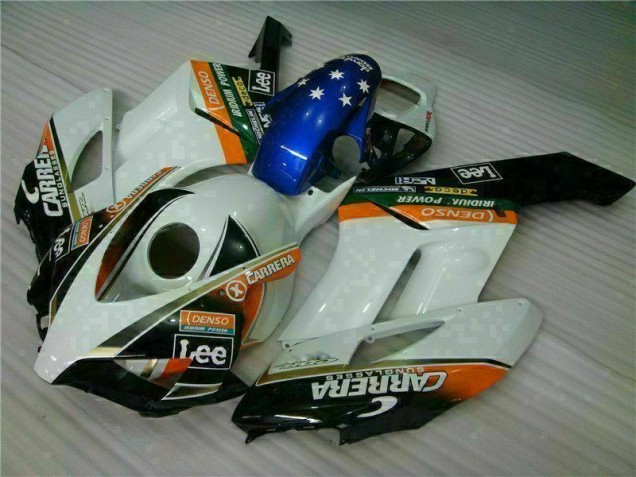 White Blue 2004-2005 Honda CBR1000RR Motorcycle Fairings White Blue 2004-2005 Honda CBR1000RR Motorcycle Fairings