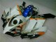 White Blue 2004-2005 Honda CBR1000RR Motorcycle Fairings White Blue 2004-2005 Honda CBR1000RR Motorcycle Fairings