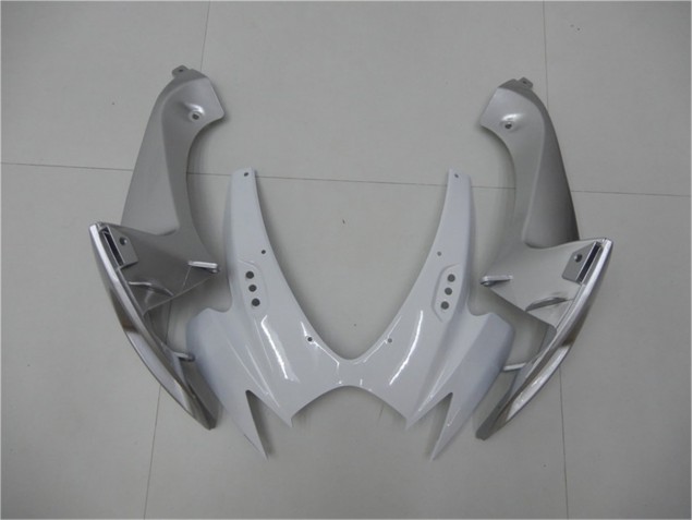 White Blue 2006-2007 Suzuki GSXR 600/750 Motorcycle Fairing White Blue 2006-2007 Suzuki GSXR 600/750 Motorcycle Fairing