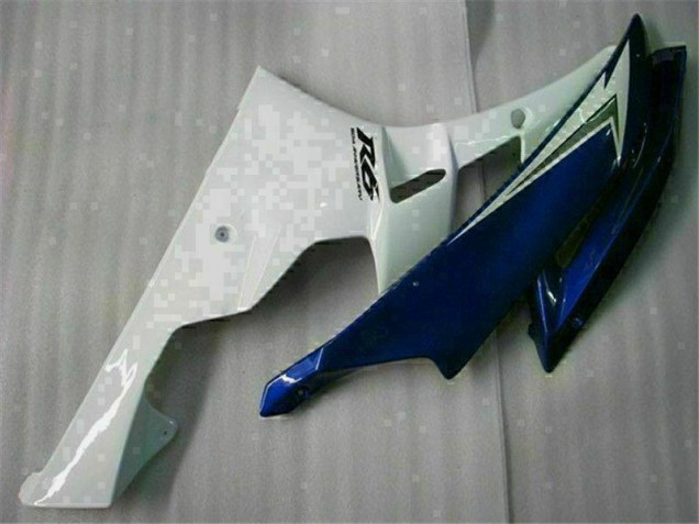 White Blue 2006-2007 Yamaha YZF R6 Motorcycle Bodywork White Blue 2006-2007 Yamaha YZF R6 Motorcycle Bodywork