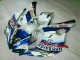 White Blue 2006-2007 Yamaha YZF R6 Motorcycle Fairing White Blue 2006-2007 Yamaha YZF R6 Motorcycle Fairing