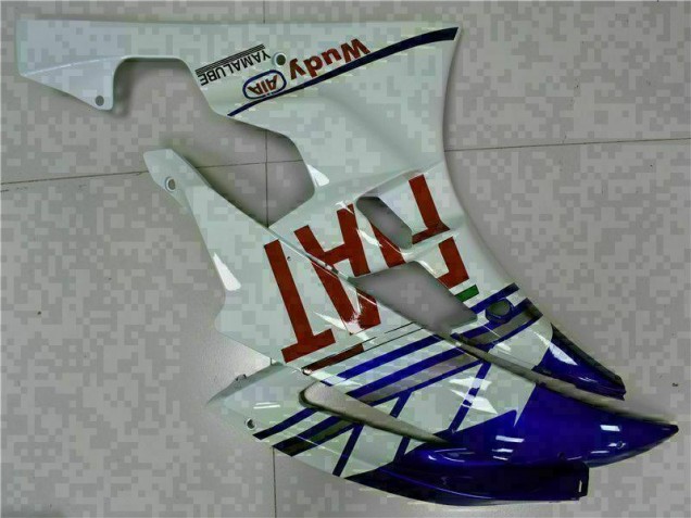 White Blue 2006-2007 Yamaha YZF R6 Motorcycle Fairings White Blue 2006-2007 Yamaha YZF R6 Motorcycle Fairings