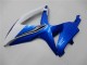 White Blue 2008-2010 Suzuki GSXR 600/750 Motorcycle Fairing White Blue 2008-2010 Suzuki GSXR 600/750 Motorcycle Fairing
