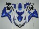 White Blue 2008-2010 Suzuki GSXR 600/750 Motorcycle Fairing White Blue 2008-2010 Suzuki GSXR 600/750 Motorcycle Fairing