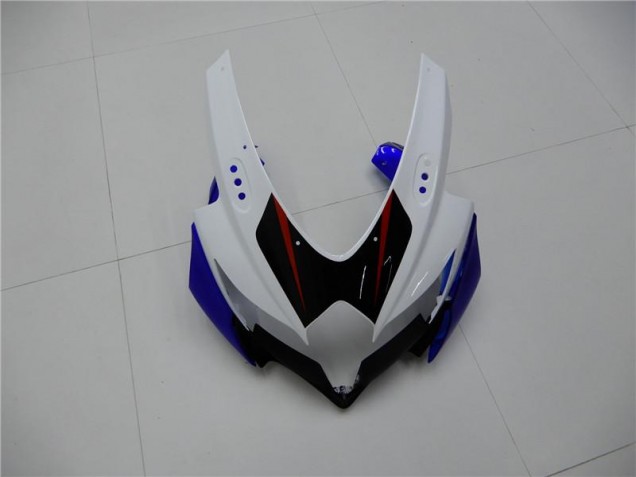 White Blue 2008-2010 Suzuki GSXR 600/750 Motorcycle Fairings White Blue 2008-2010 Suzuki GSXR 600/750 Motorcycle Fairings