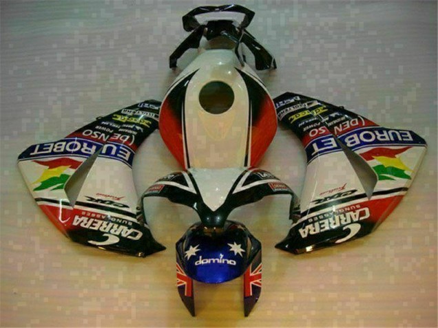 White Blue 2008-2011 Honda CBR1000RR Motorcycle Bodywork White Blue 2008-2011 Honda CBR1000RR Motorcycle Bodywork