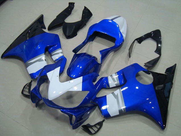 White Blue Black 2001-2003 Honda CBR600 F4i Motorcycle Fairings White Blue Black 2001-2003 Honda CBR600 F4i Motorcycle Fairings