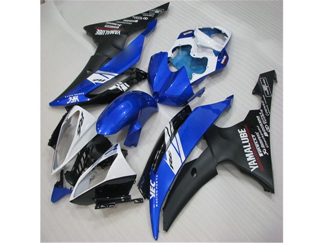 White Blue Black 2008-2016 Yamaha YZF R6 Motorcycle Fairings White Blue Black 2008-2016 Yamaha YZF R6 Motorcycle Fairings