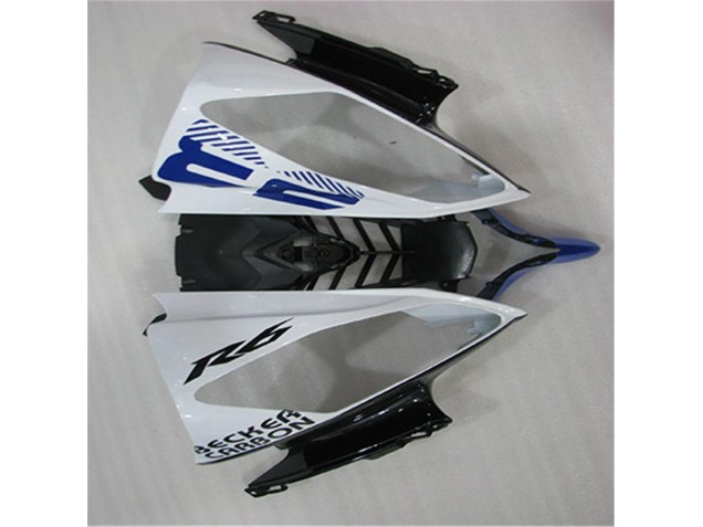 White Blue Black 2008-2016 Yamaha YZF R6 Motorcycle Fairings White Blue Black 2008-2016 Yamaha YZF R6 Motorcycle Fairings