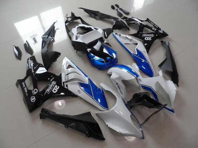 White Blue Black 2009-2014 BMW S1000RR Motorcycle Fairings White Blue Black 2009-2014 BMW S1000RR Motorcycle Fairings