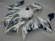 White Blue Flame 2004-2006 Yamaha YZF R1 Motorcycle Fairings White Blue Flame 2004-2006 Yamaha YZF R1 Motorcycle Fairings