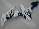 White Blue Flame 2004-2006 Yamaha YZF R1 Motorcycle Fairings White Blue Flame 2004-2006 Yamaha YZF R1 Motorcycle Fairings