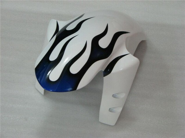 White Blue Flame 2004-2006 Yamaha YZF R1 Motorcycle Fairings White Blue Flame 2004-2006 Yamaha YZF R1 Motorcycle Fairings