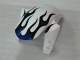 White Blue Flame 2004-2006 Yamaha YZF R1 Motorcycle Fairings White Blue Flame 2004-2006 Yamaha YZF R1 Motorcycle Fairings