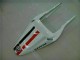 White Blue R 2 2003-2004 Honda CBR600RR Motorcycle Fairings White Blue R 2 2003-2004 Honda CBR600RR Motorcycle Fairings