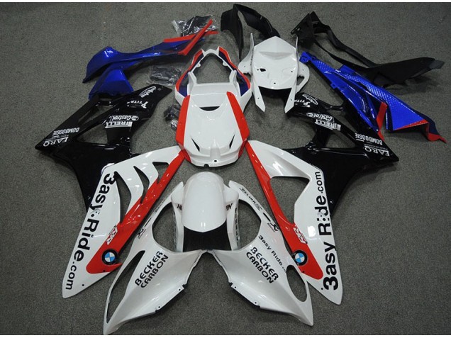 White Blue Red 2009-2014 BMW S1000RR Motorcycle Fairings White Blue Red 2009-2014 BMW S1000RR Motorcycle Fairings