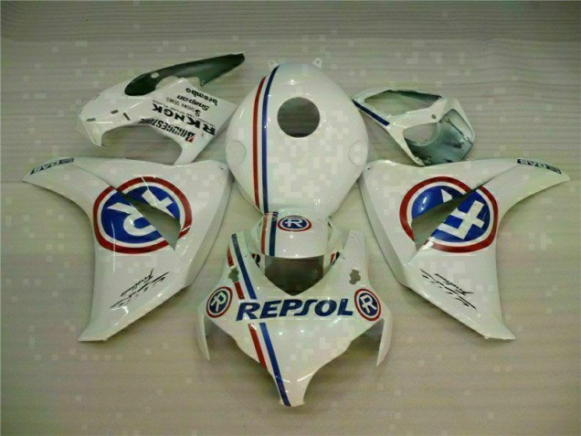 White Blue Repsol 2008-2011 Honda CBR1000RR Motorcycle Fairings White Blue Repsol 2008-2011 Honda CBR1000RR Motorcycle Fairings