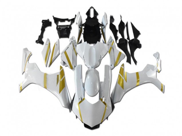 White Gold 2015-2019 Yamaha YZF R1 Motorcycle Fairings White Gold 2015-2019 Yamaha YZF R1 Motorcycle Fairings