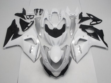 White OEM Style 2009-2016 Suzuki GSXR 1000 Motorcycle Fairings