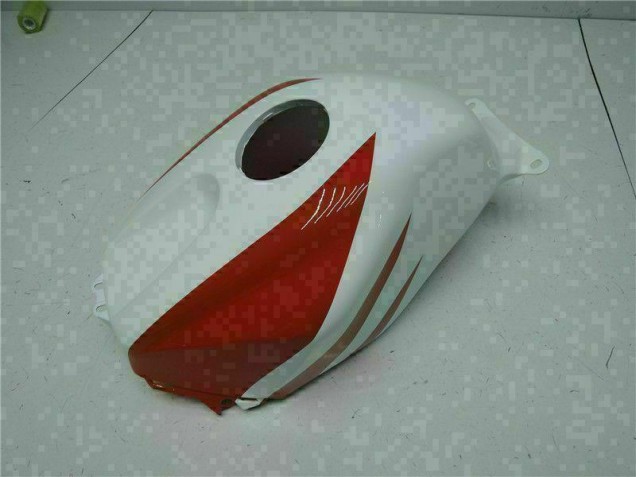 White Red 2005-2006 Honda CBR600RR Motorcycle Fairing White Red 2005-2006 Honda CBR600RR Motorcycle Fairing