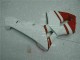 White Red 2005-2006 Honda CBR600RR Motorcycle Fairing White Red 2005-2006 Honda CBR600RR Motorcycle Fairing