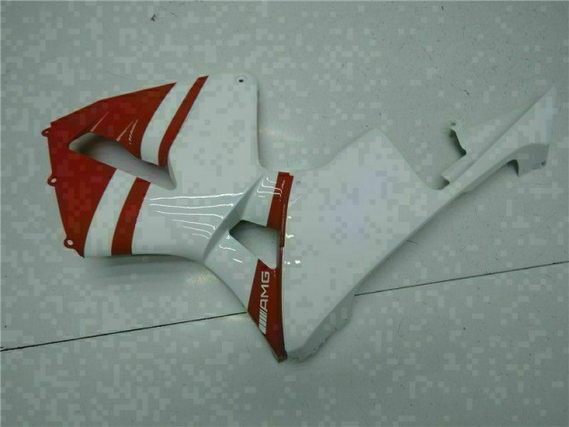 White Red 2005-2006 Honda CBR600RR Motorcycle Fairing White Red 2005-2006 Honda CBR600RR Motorcycle Fairing