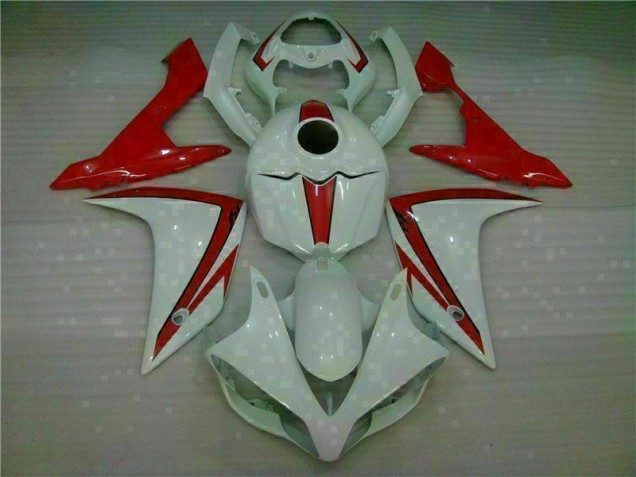 White Red 2007-2008 Yamaha YZF R1 Motorcycle Fairings White Red 2007-2008 Yamaha YZF R1 Motorcycle Fairings
