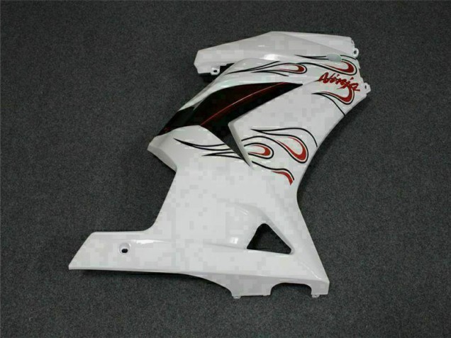 White Red 2008-2012 Kawasaki EX250 Motorcycle Fairings White Red 2008-2012 Kawasaki EX250 Motorcycle Fairings