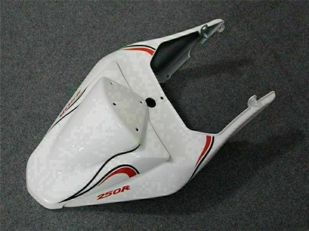 White Red 2008-2012 Kawasaki EX250 Motorcycle Fairings White Red 2008-2012 Kawasaki EX250 Motorcycle Fairings