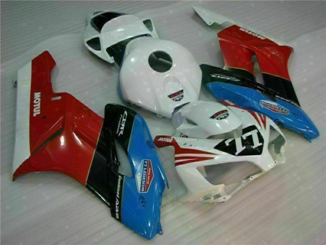 White Red 77 2004-2005 Honda CBR1000RR Motorcycle Fairings White Red 77 2004-2005 Honda CBR1000RR Motorcycle Fairings