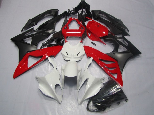 White Red Black 2009-2014 BMW S1000RR Motorcycle Fairings White Red Black 2009-2014 BMW S1000RR Motorcycle Fairings