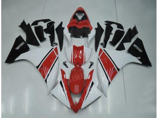 White Red Black 2012-2014 Yamaha YZF R1 Motorcycle Fairings White Red Black 2012-2014 Yamaha YZF R1 Motorcycle Fairings