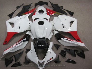 White Red Black Mugen 2009-2012 Honda CBR600RR Motorcycle Fairings