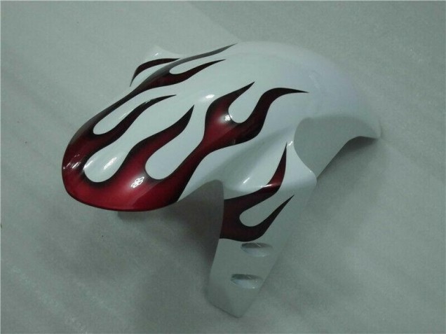White Red Flame 2004-2006 Yamaha YZF R1 Motorcycle Fairings White Red Flame 2004-2006 Yamaha YZF R1 Motorcycle Fairings