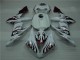 White Red Flame 2004-2006 Yamaha YZF R1 Motorcycle Fairings White Red Flame 2004-2006 Yamaha YZF R1 Motorcycle Fairings