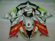 White Red H. Energy 2009-2012 Kawasaki ZX6R Motorcycle Fairings White Red H. Energy 2009-2012 Kawasaki ZX6R Motorcycle Fairings