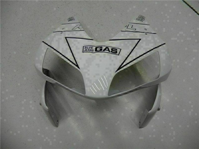 White Repsol 2003-2004 Honda CBR600RR Motorcycle Fairing White Repsol 2003-2004 Honda CBR600RR Motorcycle Fairing