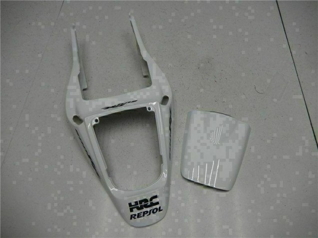 White Repsol 2003-2004 Honda CBR600RR Motorcycle Fairing White Repsol 2003-2004 Honda CBR600RR Motorcycle Fairing