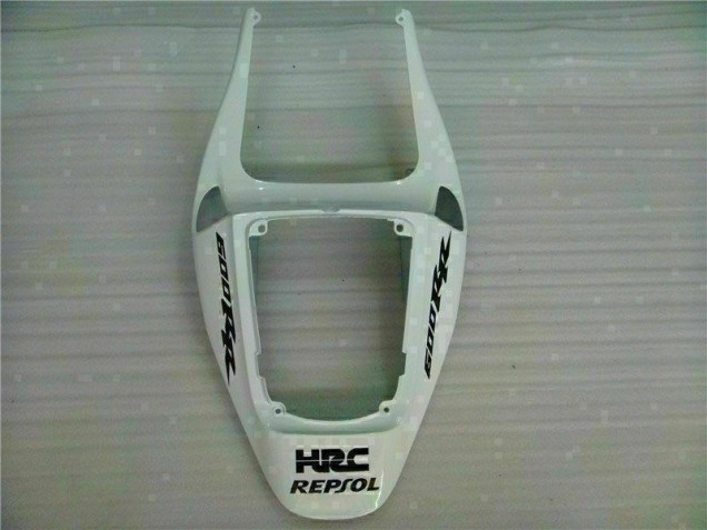White Repsol 2005-2006 Honda CBR600RR Motorcycle Fairing White Repsol 2005-2006 Honda CBR600RR Motorcycle Fairing