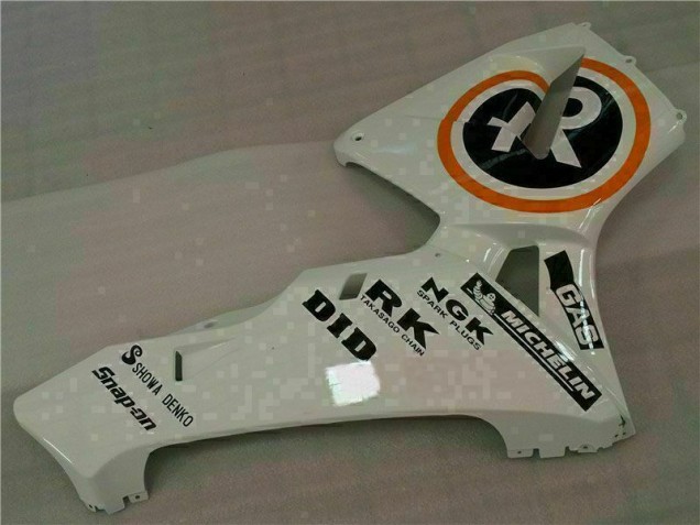 White Repsol 2005-2006 Honda CBR600RR Motorcycle Fairings White Repsol 2005-2006 Honda CBR600RR Motorcycle Fairings