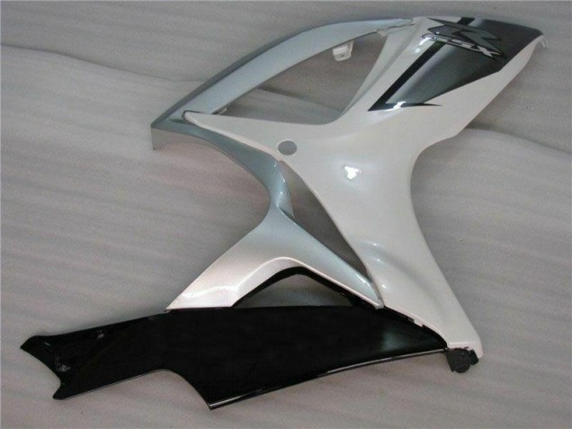 White Silver 2006-2007 Suzuki GSXR 600/750 Full Motorcycle Fairing Kits White Silver 2006-2007 Suzuki GSXR 600/750 Full Motorcycle Fairing Kits